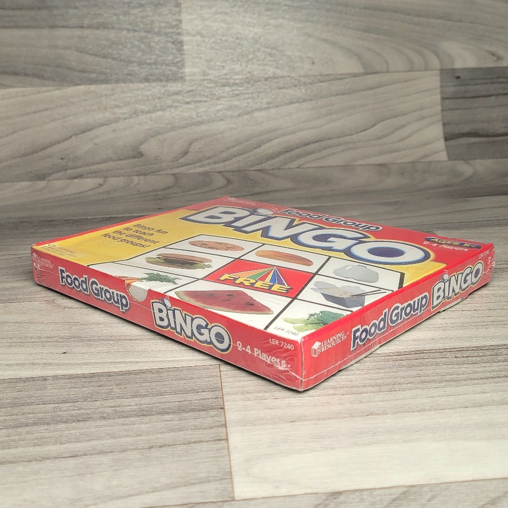 Food Group Bingo Educational Teaches Different Food Groups Grades K-3 NEW Sealed - Picture 3 of 4